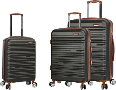 Madisson - kofferset - 3 stuks - Reiskoffer met 4 wielen - grijs