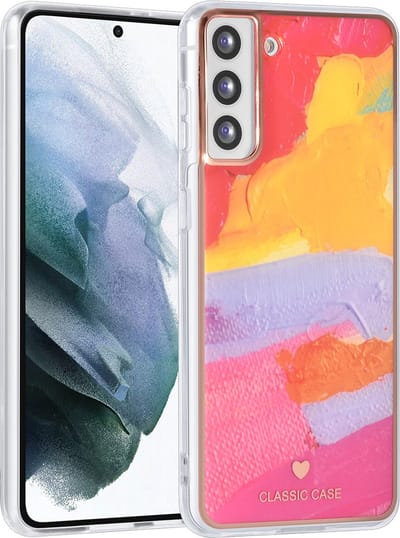 UNIQ Accessory TPU Telefoonhoesje voor Samsung Galaxy S21 Plus - Bescherm je Telefoon met Stijlvolle Print & Back Cover.