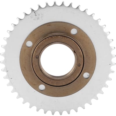 Kit de pignon de chaîne arrière T8F 44 dents, volant d'inertie sans dents à 4 trous pour motos et VTT 47cc et 49cc gray