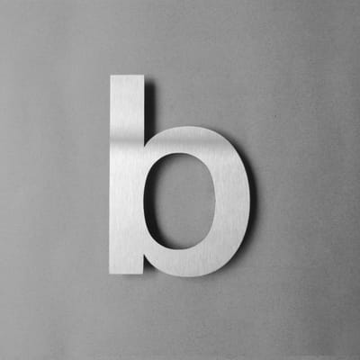 Letter b (klein) XXL RVS