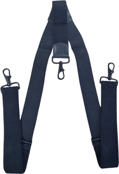 Bretels zwart- bretels heren volwassenen - bretellen voor mannen - 3 clips die niet los Bretels zwart- bretels heren volwassenen - bretellen voor mannen - 3 Bevestiging beugels die niet los schieten + zwart sleutel etui