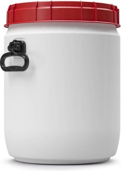 34 liter Voerton Wit - Voedercontainer - Voerbak - KanoSport