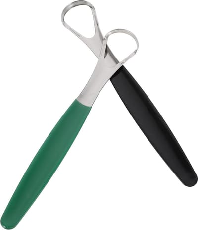 Tongschraper Set - Orale Reiniger - Mondhygiëne Verbeteren - Ergonomisch Ontwerp - 4 Sets - Zilver