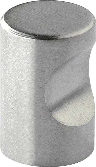 AVENUE decoration meubelknop / handdoekhaak | model " Bold " | Ø 20 x 28 mm | massief RVS