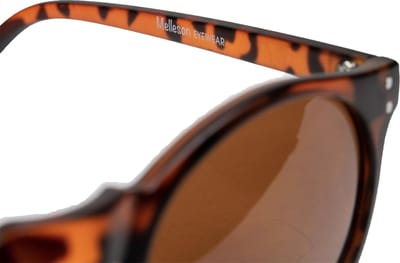 Melleson Eyewear - Zonnebril Porto Bruin - Bruine Lens - 100% UV-A en UV-B Bescherming - Inclusief Microvezel Pouch