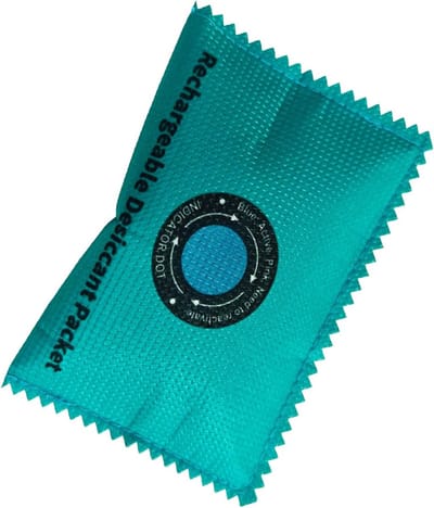 Auto Ontvochtiger - Vochtvreter Zakjes - Vocht Beheersen - Snel Heractiveerbaar - 100g - Meer Blauw