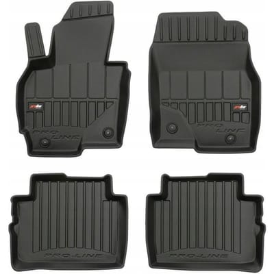 FROGUM PROLINE Automatten - Geschikt voor MAZDA CX-5 I (2012-2017) - 4-delig - TPE Rubber - Zwart