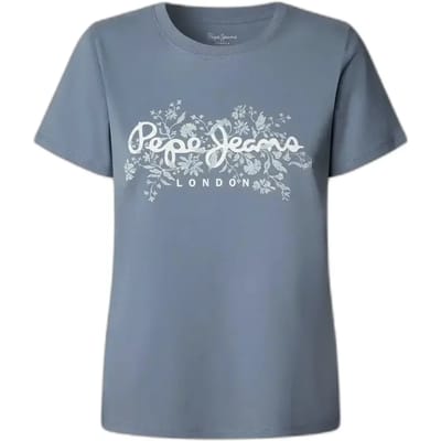 Pepe Jeans Bero T-shirt Met Korte Mouwen Blauw XS Vrouw