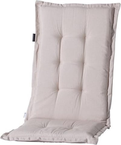 Madison - Stoelkussen - met - hoge - rug - Panama - 123x50 - cm - lichtbeige