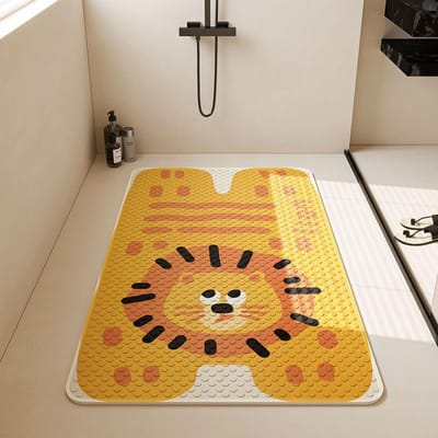 Badkamer Antislip Mat Toilet Toilet Douche Ruimte Waterdicht en Valmat Baby Kinderen Badmat Voetmat 50*80cm