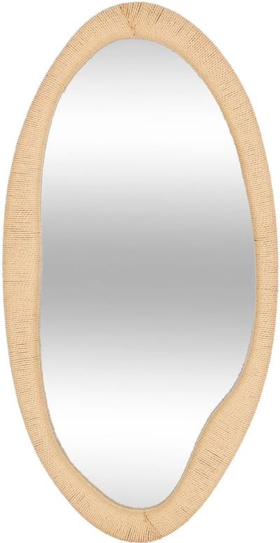 Atmosphera Spiegel - Verticaal en horizontaal - 58x5x114cm - Beige