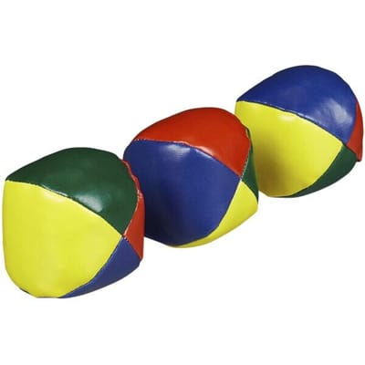 jongleerballen - set van 3 - Ø 6 cm - zacht - beginners - professioneel