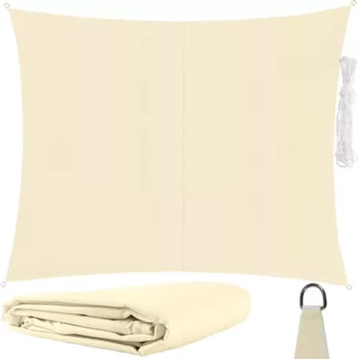 Gardlov Beige Zonneschermzeil 3x2m - Bescherming tegen de Zon met Stij