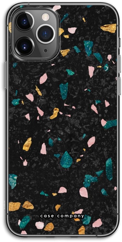 Case Company® - Hoesje geschikt voor iPhone 11 Pro hoesje - Terrazzo N°10 - Soft Cover Telefoonhoesje - Bescherming aan alle Kanten en Schermrand