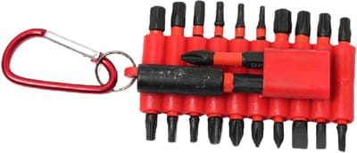 Schroevendraaierbits Set - Precisie Bits - Reparatie Klussen - S2 Staal - 22 Delig - Zwart