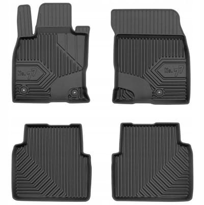 Frogum - No.77 - Automatten 3D - Geschikt voor FORD Kuga MK3 vanaf 2020 - Niet voor Hybride - 4-delig - TPE Rubber - Zwart
