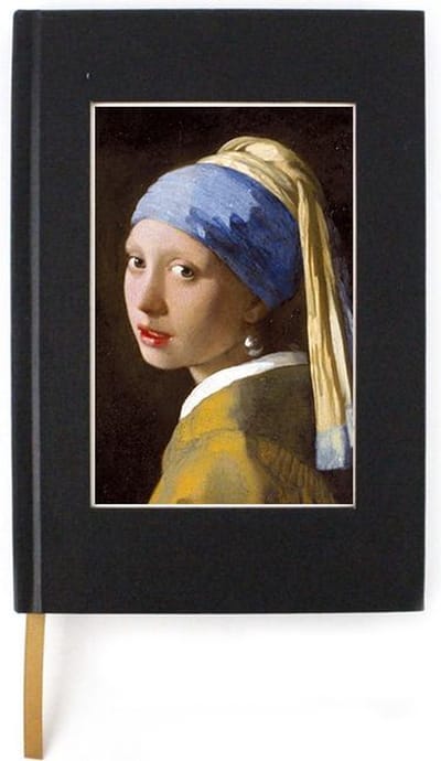 Passe-partout Schetsboek ,Vermeer, Meisje met de parel, Vermeer