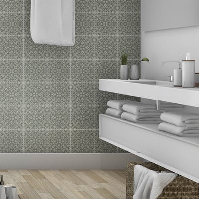 Zelfklevende tegelmuurstickers voor keuken en badkamer - 24 Azulejos Amadeu tegelstickers - 24 stickers 15x15cm