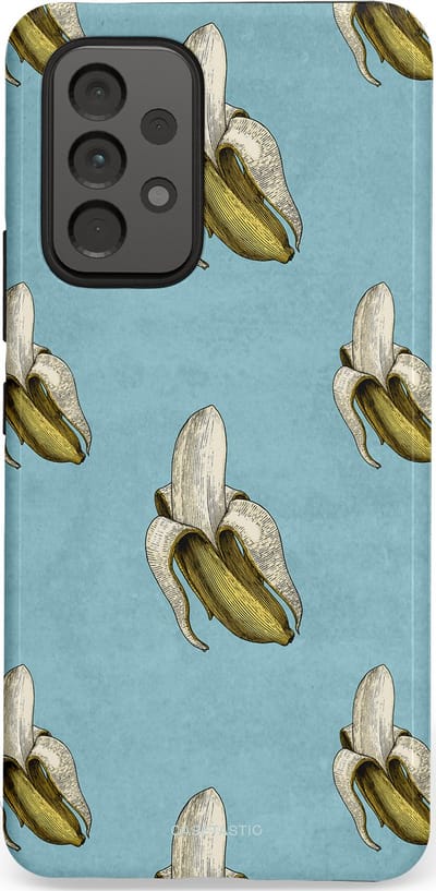 Casetastic Hoesje Geschikt voor Samsung A53 - Stijlvolle Beschermende Duo-layer Case - Vintage Fruit Design