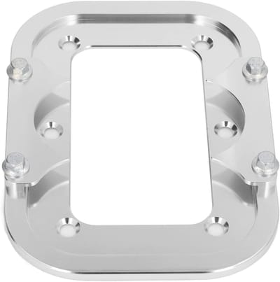 Batterijhouder - Accubak - Voertuig Stabiliteit - Aluminiumlegering - 30x22x4 cm - Zilver
