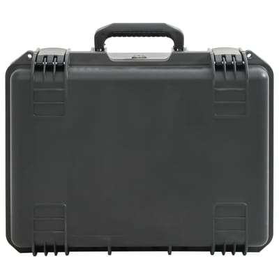 vidaXL - Flightcase - draagbaar - 49x38x23 - cm - PP - zwart