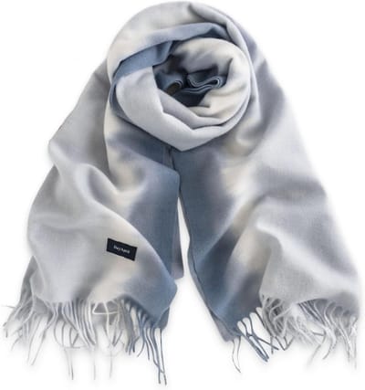 Lange Dames Sjaal Winter & Herfst Blauw 200 x 65 cm
