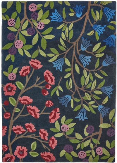 Sanderson Foraging Indigo 146618 - 140 x 200 cm
