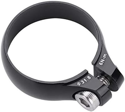 Lichte Zadelpenklem Fiets - Aluminium Zadelpen Sluiting voor 27.2mm Zadelpennen - Universeel voor Mountainbike, Racefiets en Stadsfiets