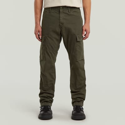 G-star Clean Regular Fit Cargobroek Groen 30 / 32 Man