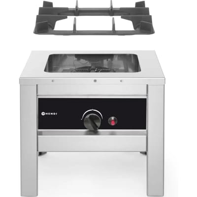 HENDI Profi Line hokker – robuust roestvast staal – 6,7 kW – 425x425x400 mm