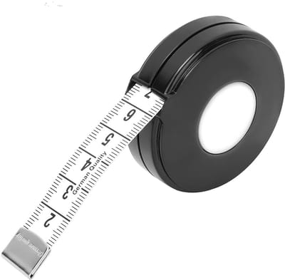 Dailygoods- Meetlint 150 cm - Intrekbaar - Zachte Liniaalband - Centimeter/Inch - Draagbaar - Flexibel Materiaal - Meetlat