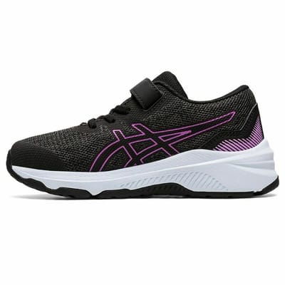 Hardloopschoenen voor Kinderen Asics GT-1000 11 Zwart/Roze - 27