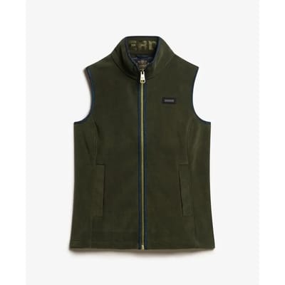 Superdry - Estate bodywarmer van fleece - Dames - Gilets