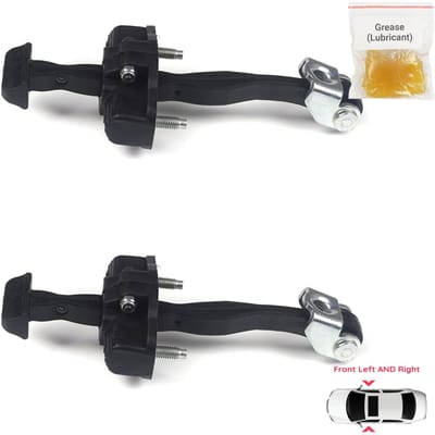 EDP735-1 2 Pièces Charnière de Porte Avant Gauche ET Droite Butée Limiteur de Sangle pour Ford Focus MK3 C346 2010-2019 BM51A23500AA