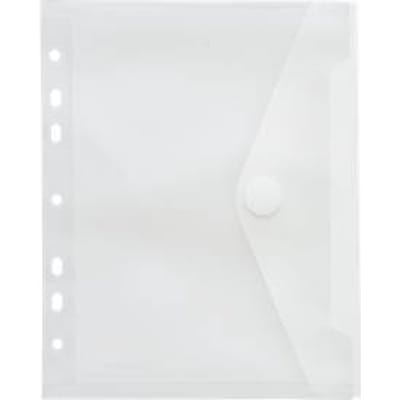 FolderSys documenthoes, A5, klittenbandsluiting, geperforeerde rand,