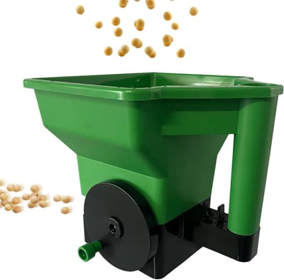 Graszaadstrooier - Handstrooier Gazon - Gazononderhoud Zaaien - Gelijkmatige Verdeling - 3 Liter - Groen