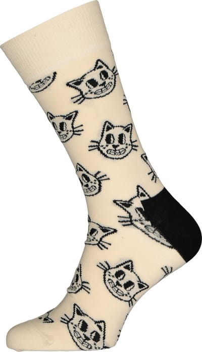 Happy Socks Cat Sock - unisex sokken - Unisex - Maat: 41 - 46