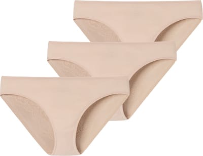 Schiesser Dames slip / onderbroek 3 pack Invisible Lace