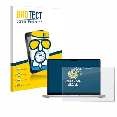 BROTECT - Screenprotector voor Apple MacBook Pro 14" 2024 / 2025 / 2026 - Folie Beschermfolie Beschermglas matte