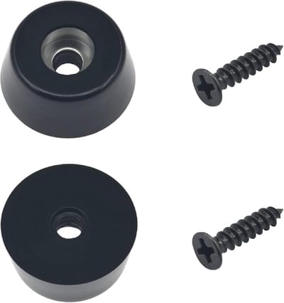 30 Stuks Ronde Antislip Rubber Pads voor Meubels - Vloerbescherming en Geluidsdemping