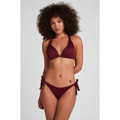 Hunkemöller Shaping Bikinibroekje met Hoge Taille Aruba Paars