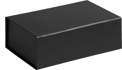 Cadeaudoos, 22x16x7cm ZWART (2 stuks)