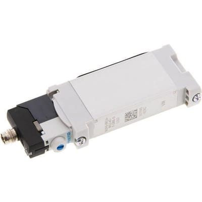 5/2 flens Magneetventiel 24V DC 2.5-7bar/35.0-98psi M8 Stekker Festo