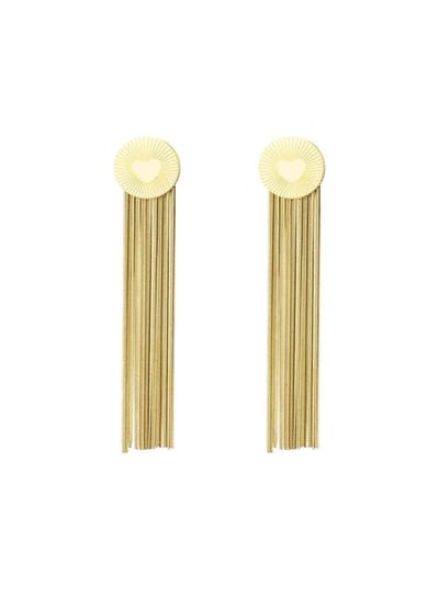 Yehwang Oorbellen - Statement - Goud - Stainless Steel - Party - Feestelijk