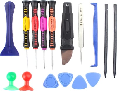 Let op type!! JF-ipad 16 in 1 Repair Tool Set for iPhone / iPad