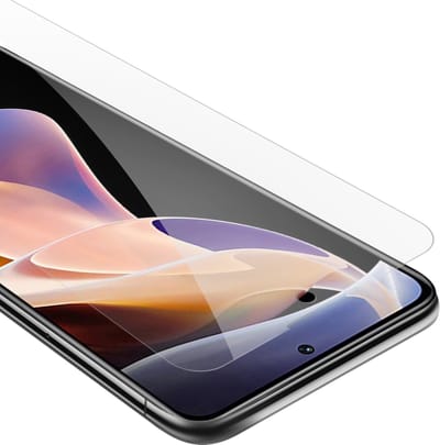 Cadorabo Screenprotector geschikt voor Xiaomi RedMi NOTE 11 PRO 4G / 5G - Pantser film Beschermende film in KRISTALHELDER Geharde (Tempered) display beschermglas in 9H hardheid met 3D Touch
