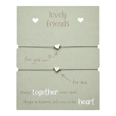 Armband - Lovely Friends - Stainless steel