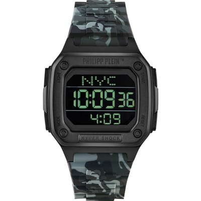 Philipp Plein Hyper $Hock PWHAA1822 Horloge - Siliconen - Multi - Ø 44 mm
