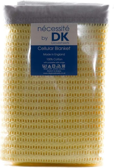 Cellulaire Katoenen Babydeken voor Kinderwagen en Wiege - 100x75cm