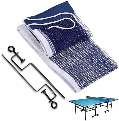 Dailygoods- Tafeltennisnet Uittrekbaar - Draagbaar Tafeltennisnet - Nylon Tafeltennisnet - 180 x 14,7 cm - Lichtgewicht en Duurzaam - Eenvoudige Montage - Tafeltennisnetset